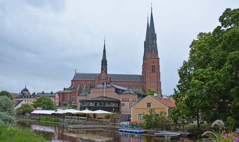 Die Kathedrale in Uppsala