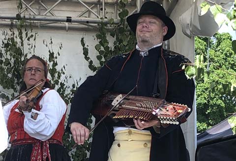 Mittsommerfeier im Skansen